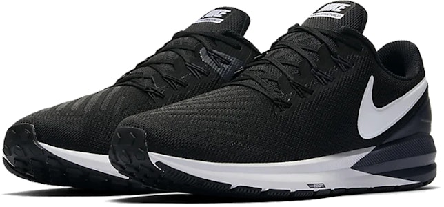 Nike Zoom Structure 22 氣墊 防滑輕便 低筒 跑步鞋 男款 黑色 Lookbook Nike Zoom Structure 22 氣墊 防滑輕便 低筒 跑步鞋 男款 黑色