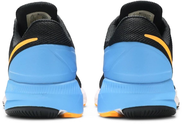 Nike Air Zoom Structure 22 'Hitam/Biru Universiti' AA1636-011 Details for Nike Air Zoom Structure 22 'Hitam/Biru Universiti' AA1636-011