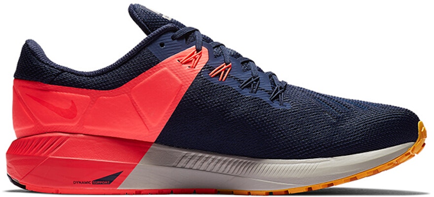 Nike Air Zoom Structure 22 'Azul Oscuro y Naranja' AA1636-400 Order Nike Air Zoom Structure 22 'Azul Oscuro y Naranja' AA1636-400