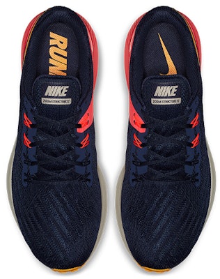 Nike Air Zoom Structure 22 'Azul Oscuro y Naranja' AA1636-400 Shop Nike Air Zoom Structure 22 'Azul Oscuro y Naranja' AA1636-400