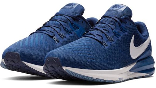 Nike Air Zoom Structure 22 'Biru Gelap' AA1636-404 Lookbook Nike Air Zoom Structure 22 'Biru Gelap' AA1636-404