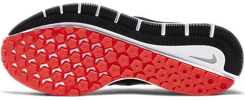 Nike Air Zoom Structure 22 'Dark Obsidian' Lelaki Sneakers CW3172-411 Details for Nike Air Zoom Structure 22 'Dark Obsidian' Lelaki Sneakers CW3172-411