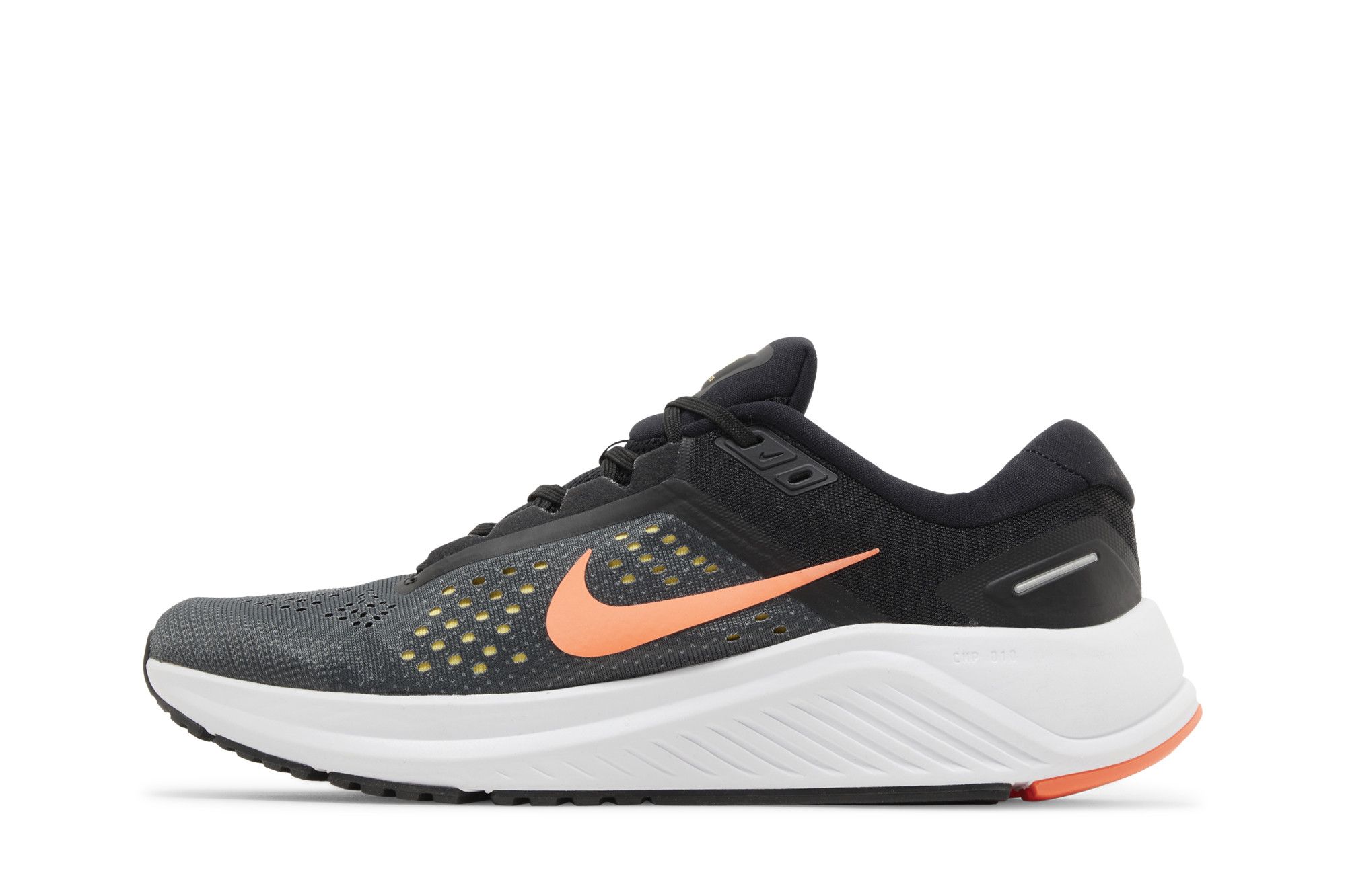 Lookbook Nike Air Zoom Structure 23 'Hitam Cerah Mangga' CZ6720-006
