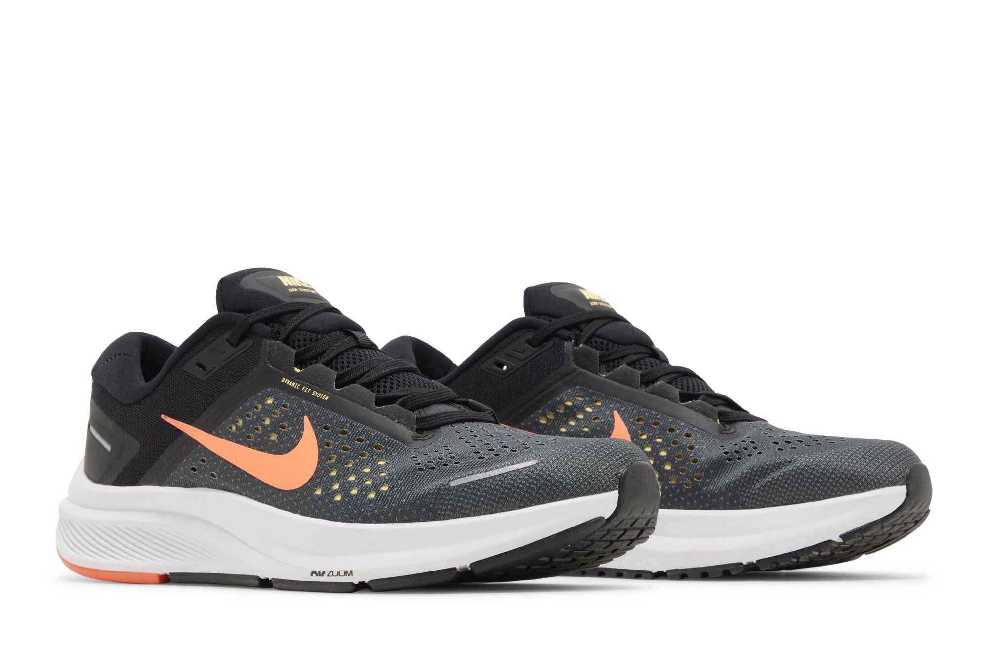 Cheap Nike Air Zoom Structure 23 'Hitam Cerah Mangga' CZ6720-006