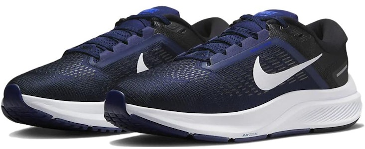 Nike Air Zoom Structure 24 'Midnight Navy' Lelaki DA8535-402 Lookbook Nike Air Zoom Structure 24 'Midnight Navy' Lelaki DA8535-402