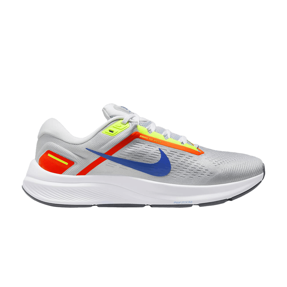 Nike Air Zoom Structure 24 'Pure Platinum Bright Crimson' DZ4400-001
