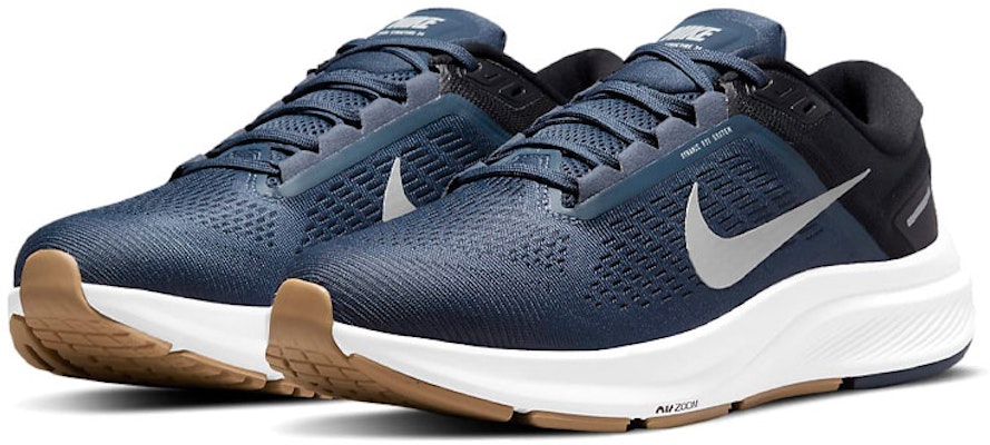 Nike Air Zoom Structure 24 'Thunder Blue' Lelaki DA8535-400 Lookbook Nike Air Zoom Structure 24 'Thunder Blue' Lelaki DA8535-400