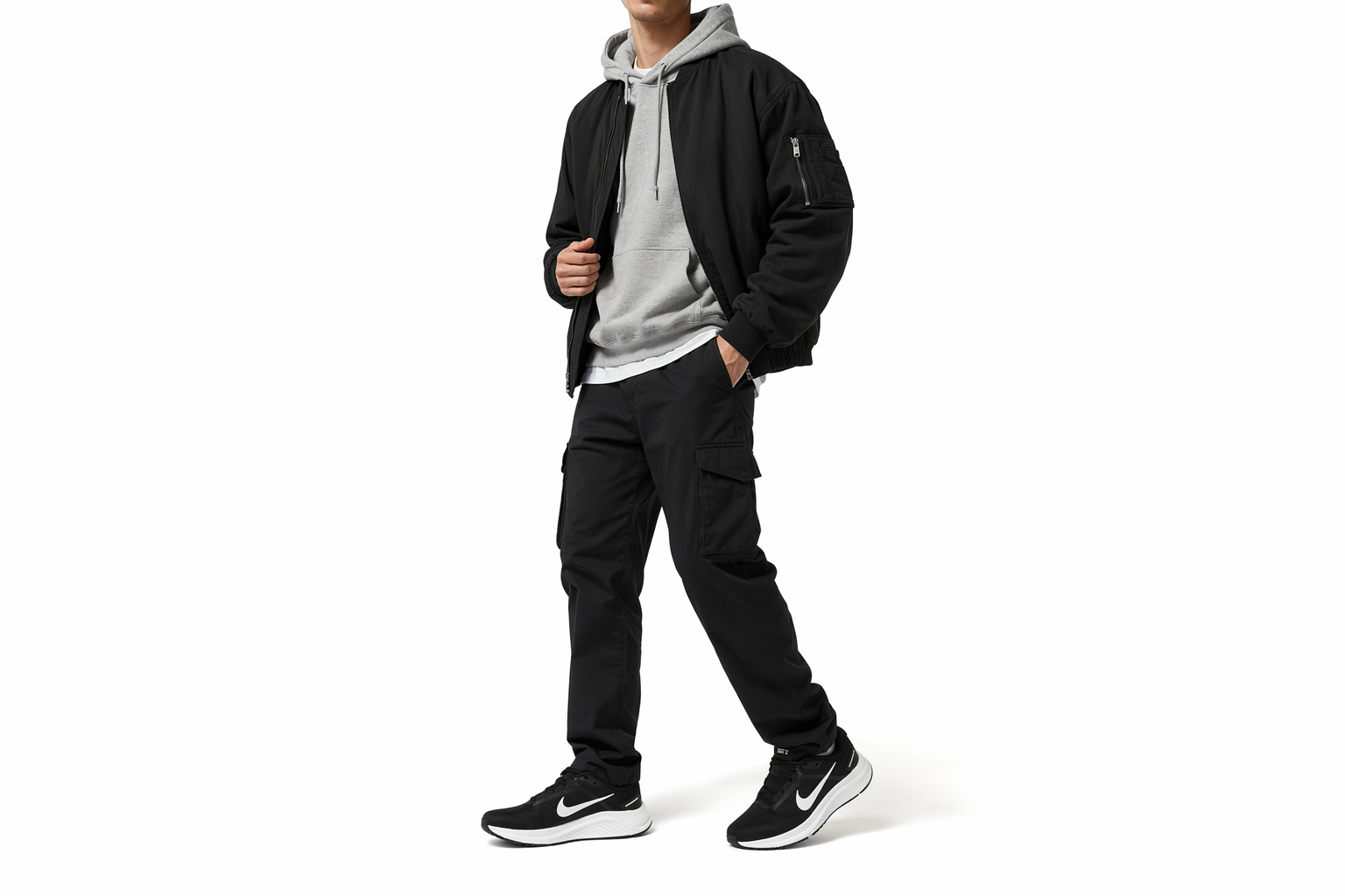 Order Nike Air Zoom Structure 24 Schwarz Weiß DA8535-001