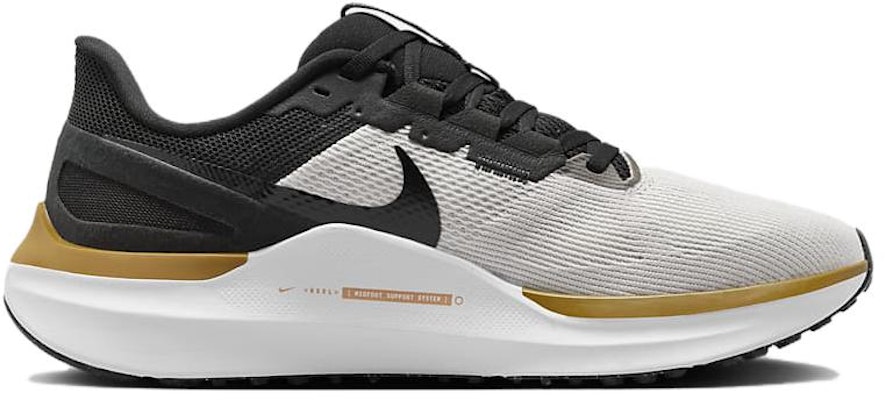 Nike Air Zoom Structure 25 'Summit White Bronzine' DJ7883-103 Details for Nike Air Zoom Structure 25 'Summit White Bronzine' DJ7883-103