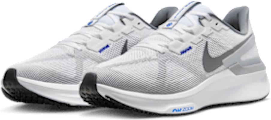 Nike Air Zoom Structure 25 ''Blanc Gris Bleu'' DJ7883-111 Details for Nike Air Zoom Structure 25 ''Blanc Gris Bleu'' DJ7883-111