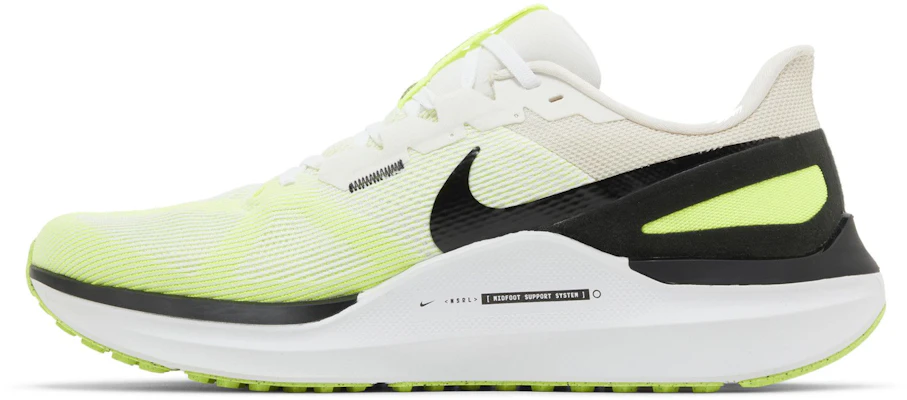 Nike Air Zoom Structure 25 'White Volt' DJ7883-100 Lookbook Nike Air Zoom Structure 25 'White Volt' DJ7883-100