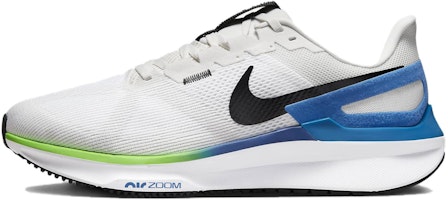 Nike Air Zoom Structure 25 Extra Wide 'White Star Blue' DZ3488-100 Nike Air Zoom Structure 25 Extra Wide 'White Star Blue' DZ3488-100