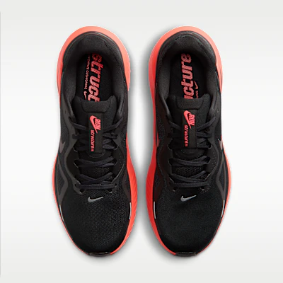 Nike Air Zoom Structure 26 Zwart/Bright Crimson/Donkergrijs/Metallic Grijs HJ1102-006 Shop Nike Air Zoom Structure 26 Zwart/Bright Crimson/Donkergrijs/Metallic Grijs HJ1102-006