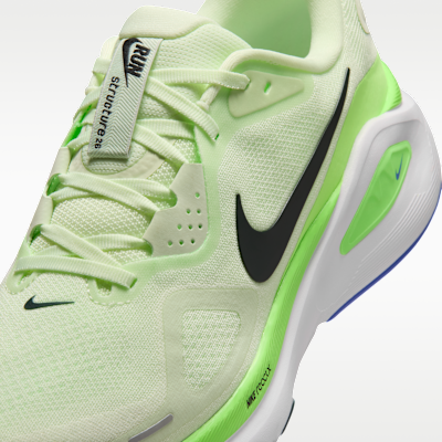 Cheap Nike Air Zoom Structure 26 青電/萊姆綠/藍寶石/黑雲杉 HJ1102-702