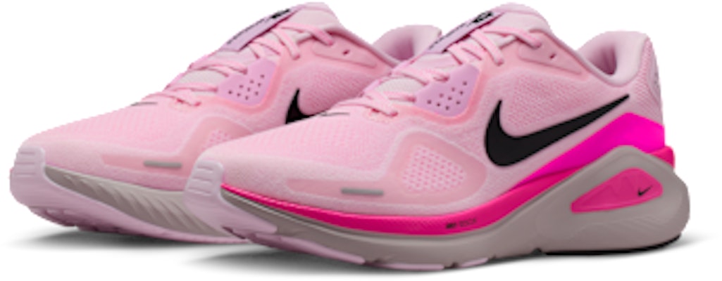 Nike Air Zoom Structure 26 粉泡/亮粉/鉑金紫/黑 HJ1102-602 Purchase Nike Air Zoom Structure 26 粉泡/亮粉/鉑金紫/黑 HJ1102-602