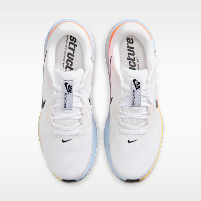 耐克Air Zoom Structure 26 白色/氢蓝/橙色/黑色 HJ1102-107 Shop 耐克Air Zoom Structure 26 白色/氢蓝/橙色/黑色 HJ1102-107