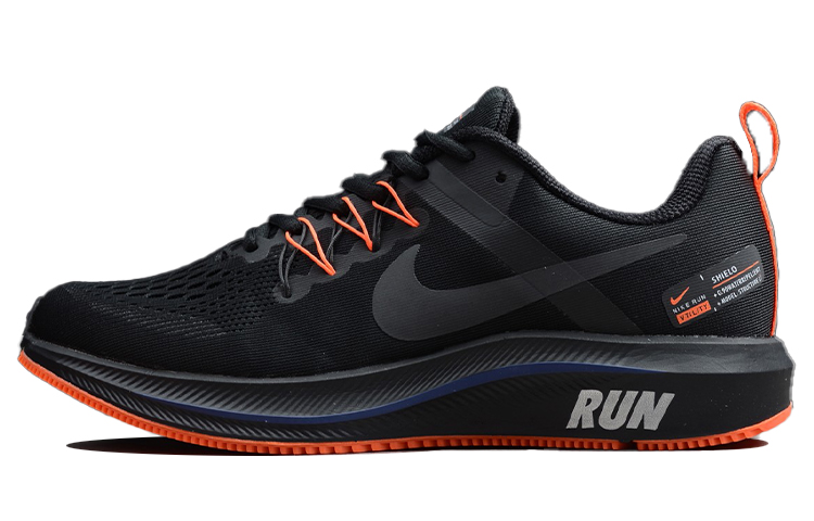 Nike Air Zoom Structure +15 Low-Top Black/Orange