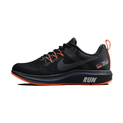 Nike Air Zoom Structure +15 Low-Top Black/Orange