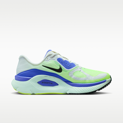 Lookbook 耐克Air Zoom Structure Plus 白/电冰绿/浅绿/黑冷杉 HQ3048-111