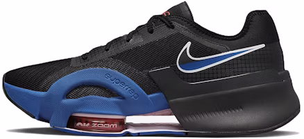 Nike Air Zoom SuperRep 3 'Black Old Royal' DC9115-002 Nike Air Zoom SuperRep 3 'Black Old Royal' DC9115-002