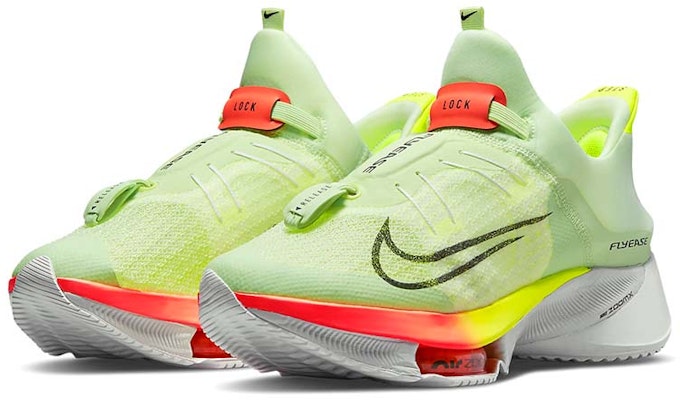 Nike Air Zoom Tempo NEXT% FlyEase 'Barely Volt Hyper Orange' Sepatu Lari CV1889-700 Lookbook Nike Air Zoom Tempo NEXT% FlyEase 'Barely Volt Hyper Orange' Sepatu Lari CV1889-700