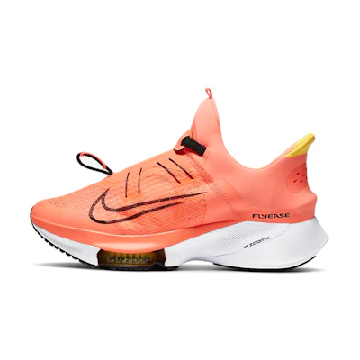 Nike Air Zoom Tempo Next% FlyEase 'Brt Mango Black White'