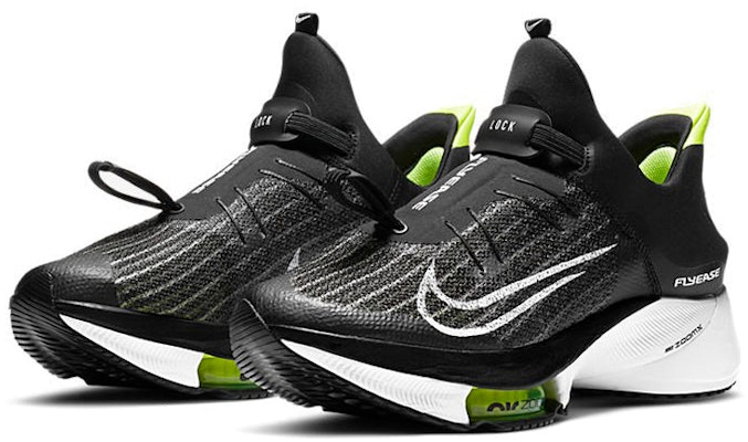 Nike Air Zoom Tempo NEXT% Flyease 'Black White' CV1889-001 Lookbook Nike Air Zoom Tempo NEXT% Flyease 'Black White' CV1889-001