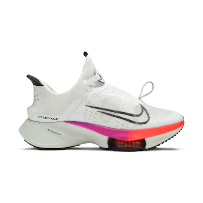 Nike Air Zoom Tempo Next% FlyEase 'White Flash Crimson Spruce Aura'