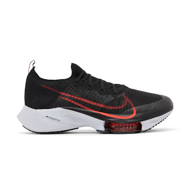 Nike Air Zoom Tempo Next% Flyknit 'Black Flash Crimson White'