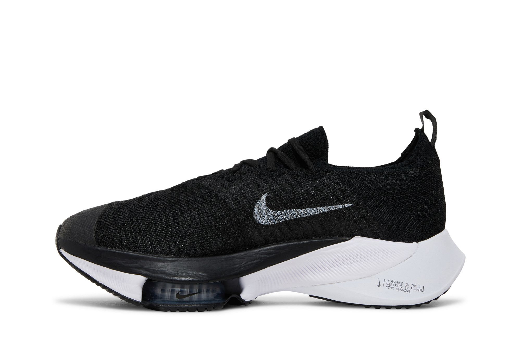 Shop 耐吉 Air Zoom Tempo NEXT% Flyknit '黑白' CI9923-005