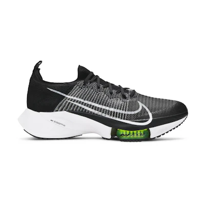 Nike Air Zoom Tempo NEXT% Flyknit 'Black White Volt'