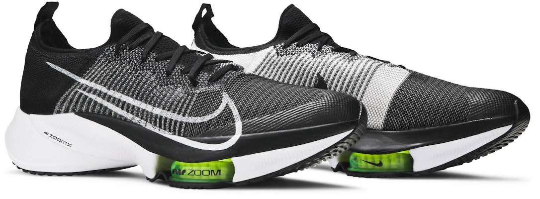 Nike Air Zoom Tempo NEXT% Flyknit 'Black White Volt' CI9923-001 Cheap Nike Air Zoom Tempo NEXT% Flyknit 'Black White Volt' CI9923-001