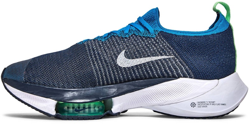 耐克Air Zoom Tempo NEXT% Flyknit '咖喱海军蓝' CI9923-400 Lookbook 耐克Air Zoom Tempo NEXT% Flyknit '咖喱海军蓝' CI9923-400