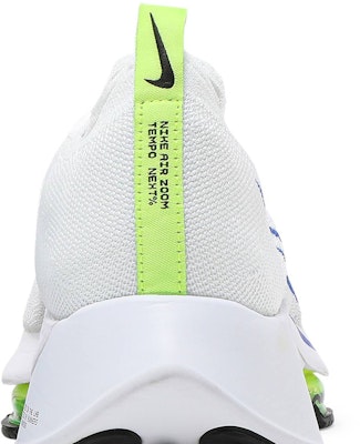 Nike Air Zoom Tempo NEXT% Flyknit 'White Racer Blue' CI9923-103 Sizing Nike Air Zoom Tempo NEXT% Flyknit 'White Racer Blue' CI9923-103