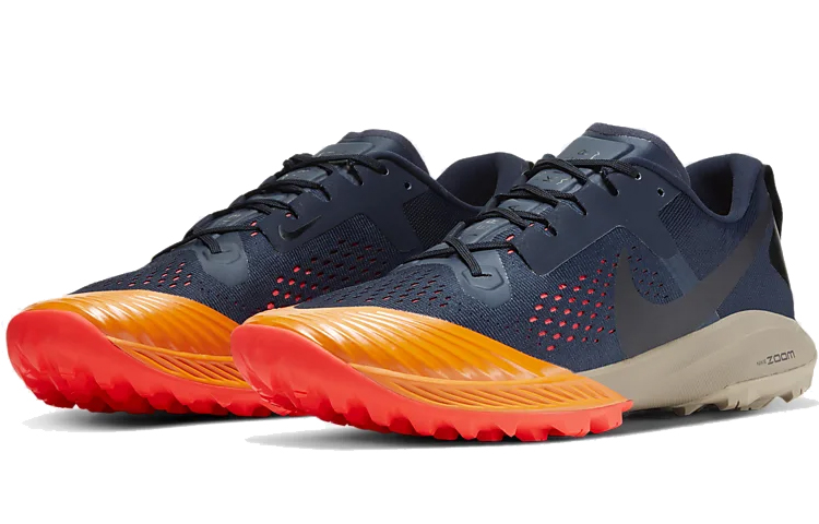 Lookbook Nike Air Zoom Terra Kiger 5 'Obsidian Laser Crimson' Sepatu Lari Pria AQ2219-402