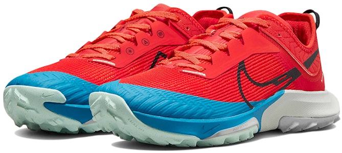 Nike Air Zoom Terra Kiger 8 'Merah Habanero Biru Laser' DH0649-600 Lookbook Nike Air Zoom Terra Kiger 8 'Merah Habanero Biru Laser' DH0649-600