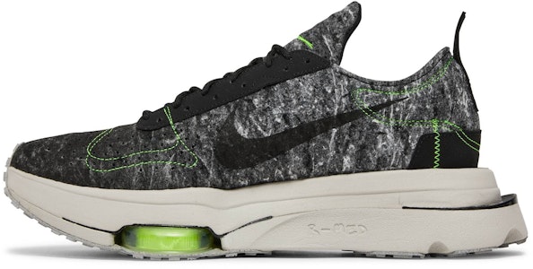 Nike Air Zoom-Type M2Z2 'Recycled Wool Pack - Hitam Hijau Elektrik' CW7157-001 Lookbook Nike Air Zoom-Type M2Z2 'Recycled Wool Pack - Hitam Hijau Elektrik' CW7157-001