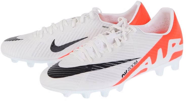 Nike Air Zoom Vapor 15 Academy FG 'Blanco Naranja Neón' DJ5632-600 Lookbook Nike Air Zoom Vapor 15 Academy FG 'Blanco Naranja Neón' DJ5632-600