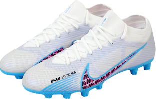 Lookbook Nike Air Zoom Vapor 15 Mercurial Pro HG 刺客15 硬地球場 足球鞋 男款 白藍