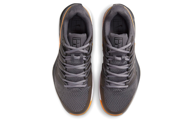 Shop Nike Air Zoom Vapor X ''Grigio Scuro Metallizzato Arancione'' AA8030-014