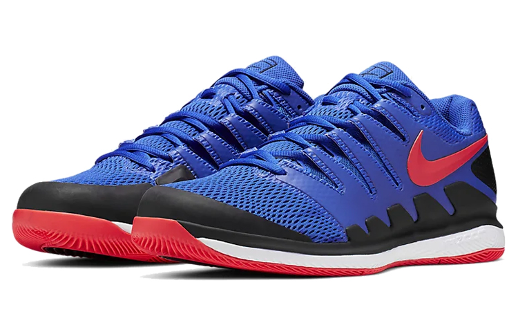 Lookbook Nike Air Zoom Vapor X HC ''Blu Racer Rosso Acceso'' AA8030-402