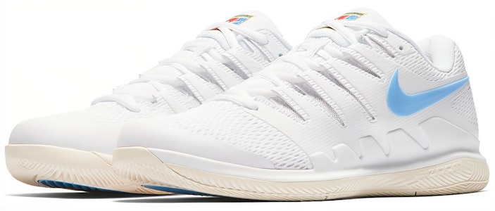 Nike Court Air Zoom Vapor X 白藍 Lookbook Nike Court Air Zoom Vapor X 白藍