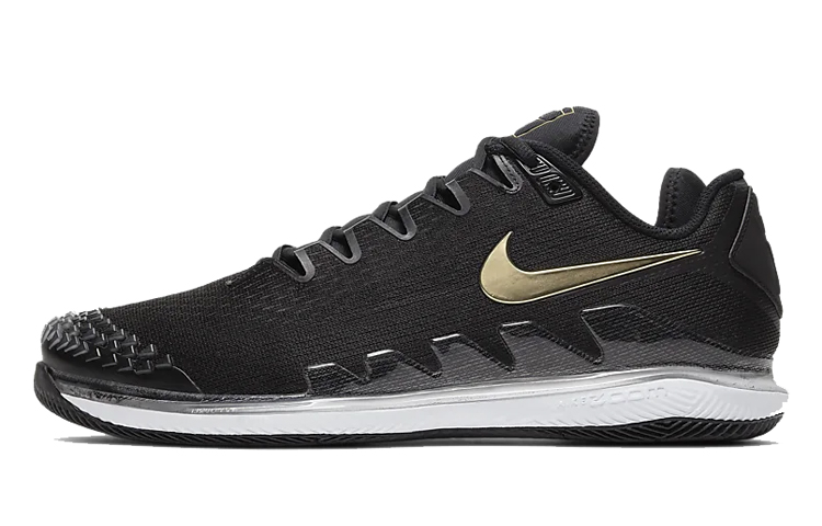 Nike Air Zoom Vapor X Knit 'Black Metallic Gold' AR0496-003