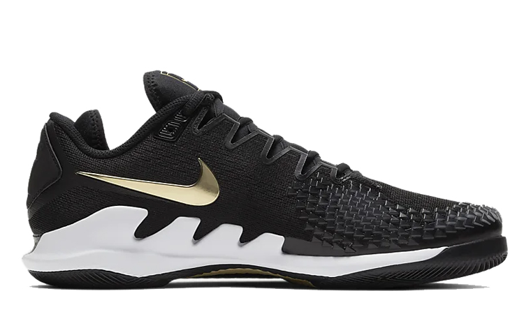 Order 나이키 에어 줌 베이퍼 X 니트 '블랙/메탈릭 골드' AR0496-003