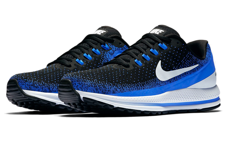 Lookbook Nike Air Zoom Vomero 13 低筒 跑步鞋 男款 黑藍