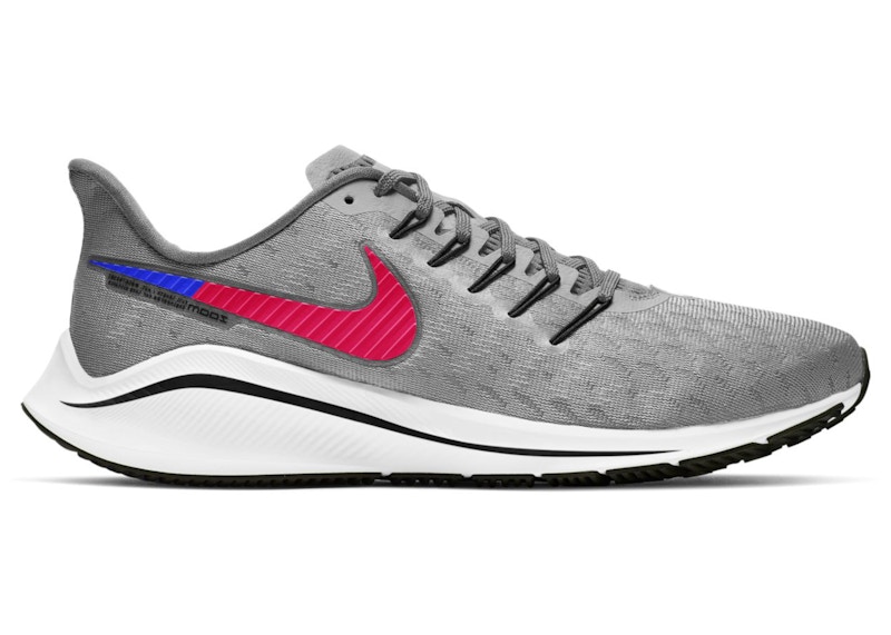 Nike Air Zoom Vomero 14 'Particle Grey Crimson' AH7857-013