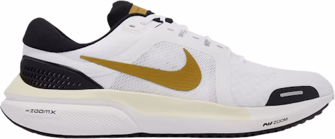 Nike Air Zoom Vomero 16 'White Black Gold' FB7157-171 Nike Air Zoom Vomero 16 'White Black Gold' FB7157-171