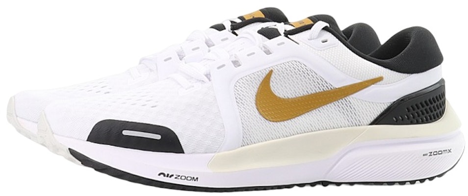 Nike Air Zoom Vomero 16 'White Black Gold' FB7157-171 Lookbook Nike Air Zoom Vomero 16 'White Black Gold' FB7157-171