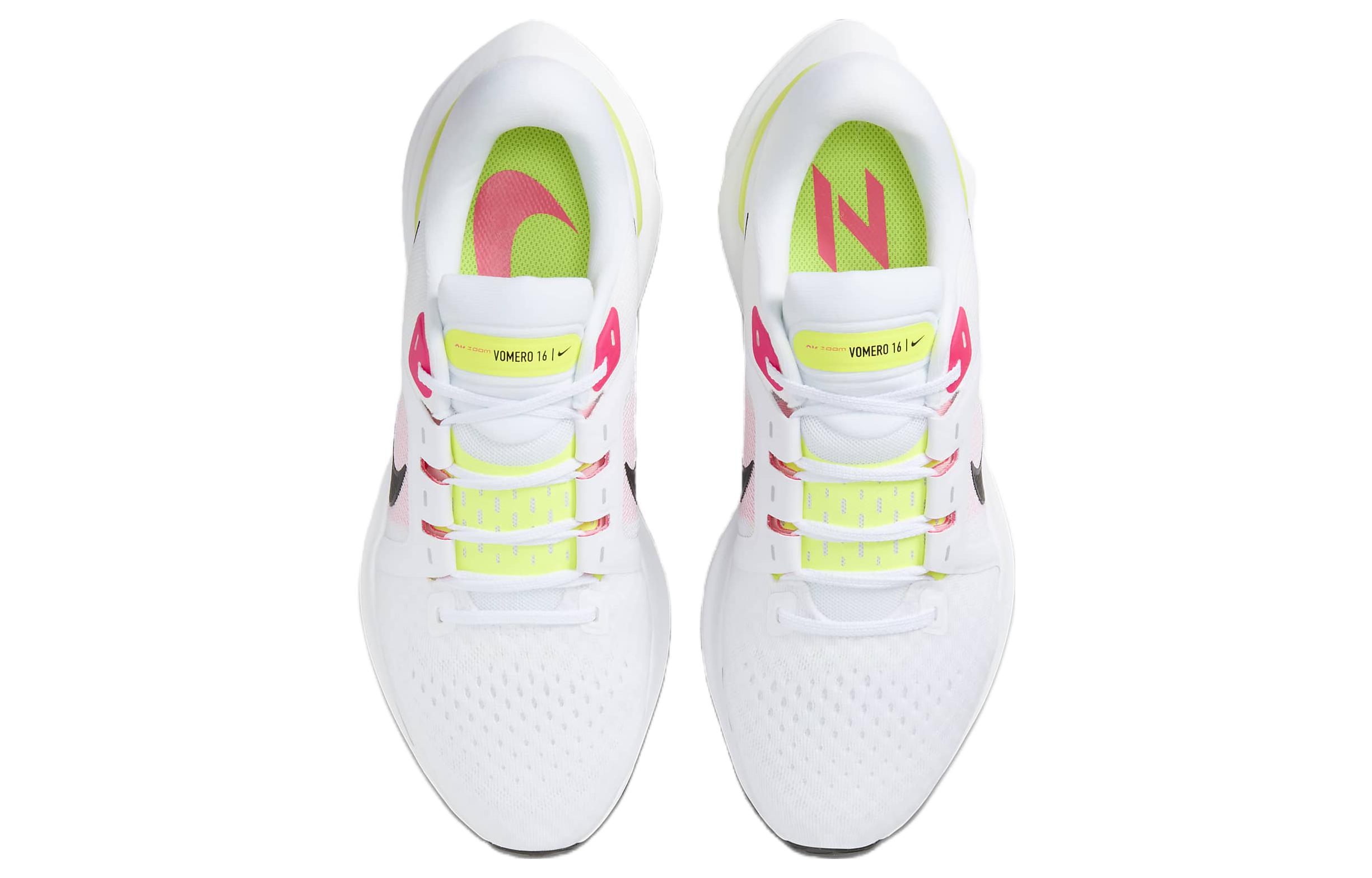 Shop Nike Air Zoom Vomero 16 'White Volt Hyper Pink' FN6828-100