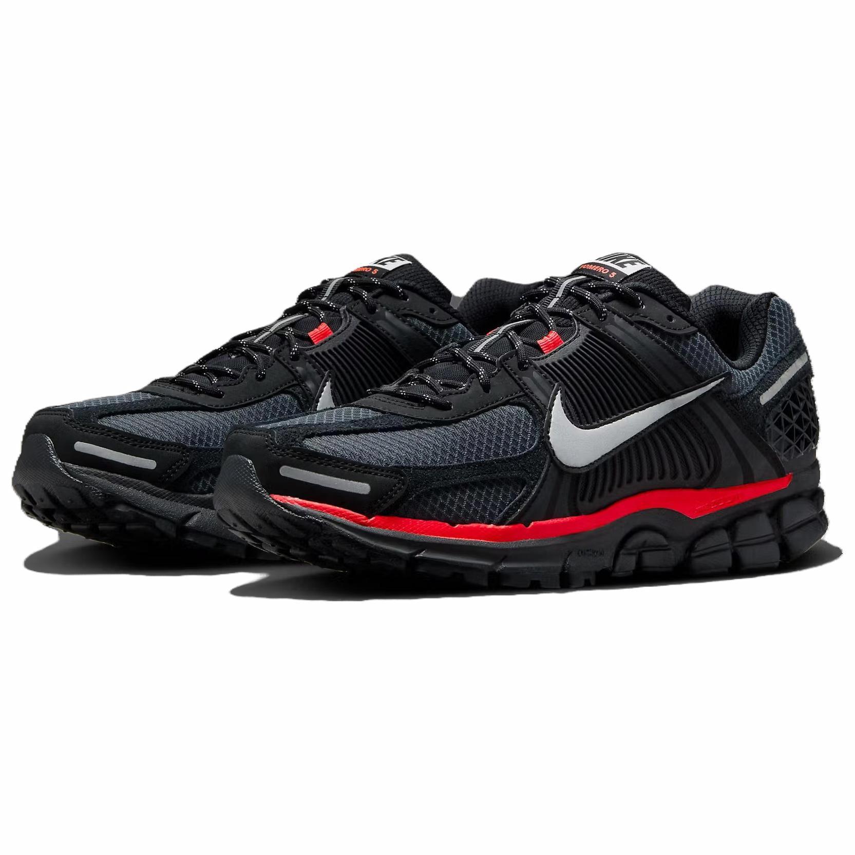 Shop Nike Air Zoom Vomero 5 'Black Metallic University Red' HV2527-002